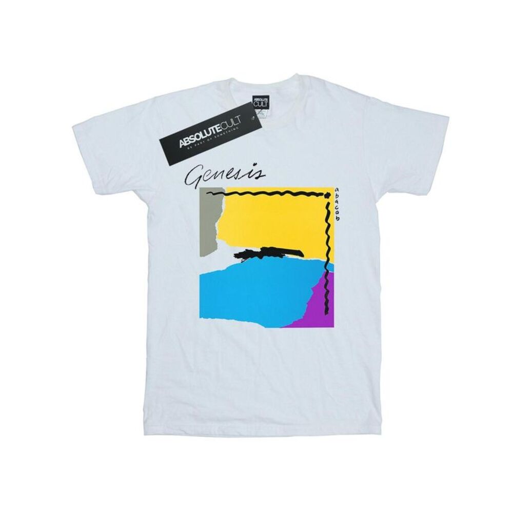 Genesis Mens Abacab Multicolour T-Shirt / White